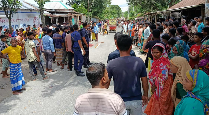 নীলফামারীতে ট্রাকের চাপায় মোটরসাইকেল চালক নিহত